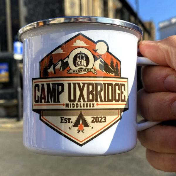 Camp Uxbridge Enamel Camping Mug - 12oz Thumbnail