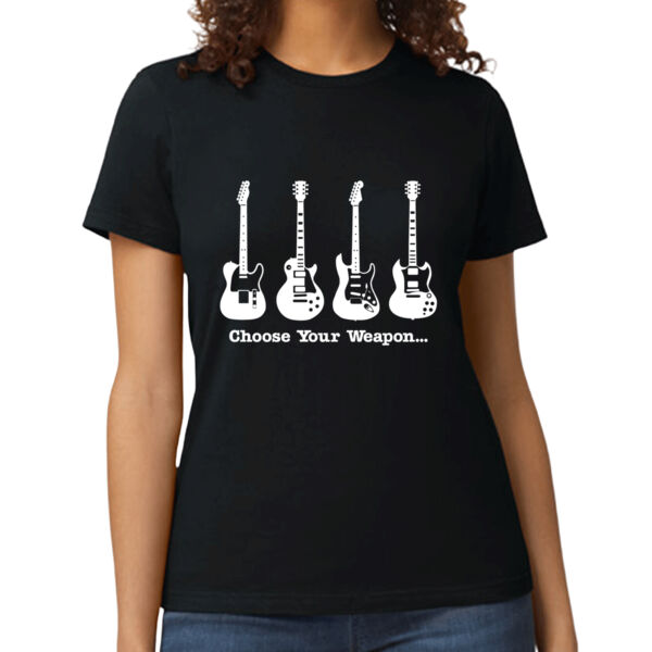 Choose Your Weapon Women's T Shirt Thumbnail